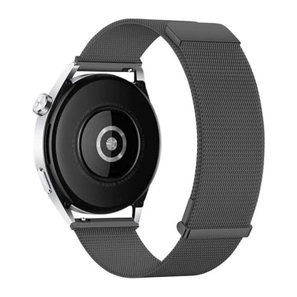 Kalebol 22mm Universal Loop Double Magnetic Buckle Milanese Strap(Graphite Grey) by Kalebol