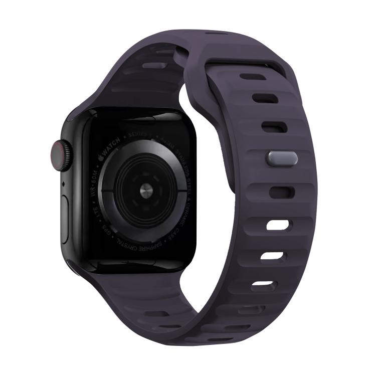 For Apple Watch 42mm / 41mm / 40mm / 38mm Kalebol Sport Silicone Strap(Crimson Cherry) by Kalebol
