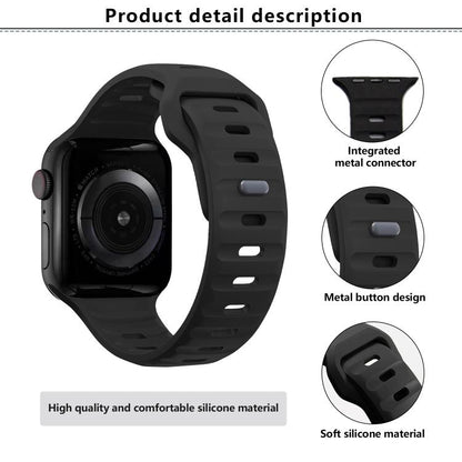 For Apple Watch 42mm / 41mm / 40mm / 38mm Kalebol Sport Silicone Strap(Yellow) by Kalebol