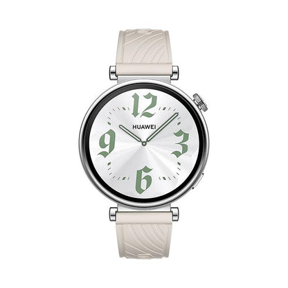 Kalebol 18mm Universal Textured Silicone Black Buckle Strap(Starlight) by Kalebol