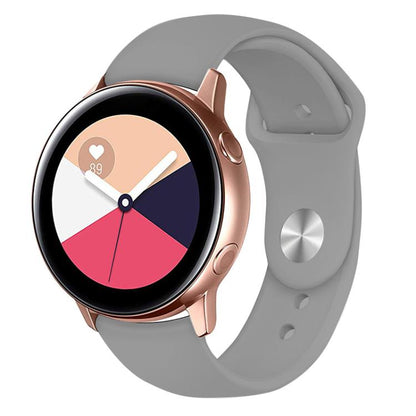 Kalebol 20mm Universal Reverse Buckle Silicone Watch Band(Grey) by Kalebol