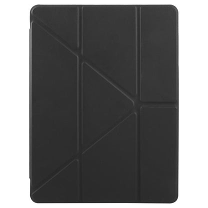 For iPad mini 6 / mini 2024 ZGA Genre Series Y-Fold Leather Tablet Case with Pen Slot(Black) by ZGA