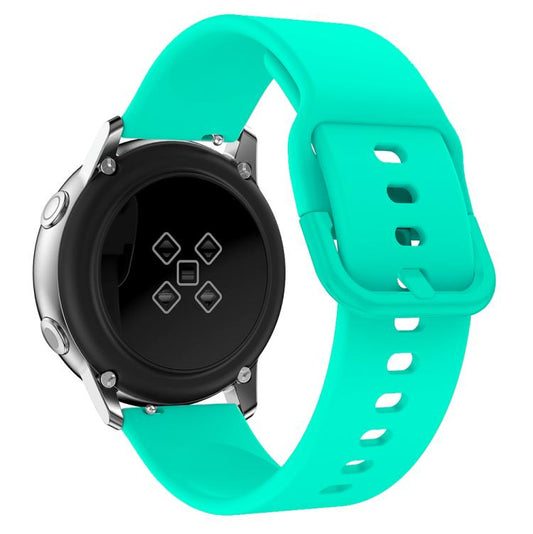 Kalebol 22mm Universal Flat Head Buckle Silicone Watch Band(Mint Green) by Kalebol