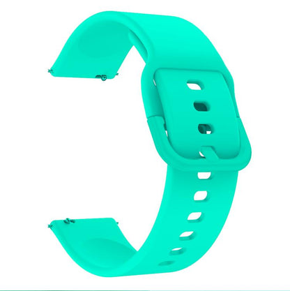 Kalebol 22mm Universal Flat Head Buckle Silicone Watch Band(Mint Green) by Kalebol