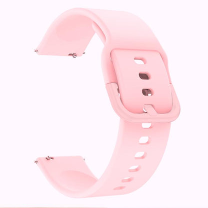 Kalebol 22mm Universal Flat Head Buckle Silicone Watch Band(Soft Pink) by Kalebol