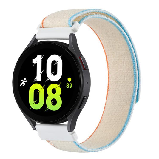 Kalebol 22mm Universal Nylon Loop Fastener Watch Band(Milk White) by Kalebol