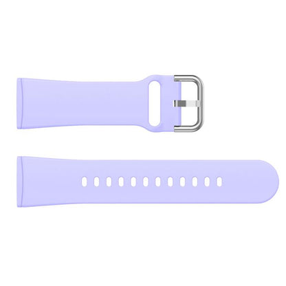 Kalebol Pin Buckle Silicone Watch Band For Fitbit Versa 3 / 4(Lavender) by Kalebol