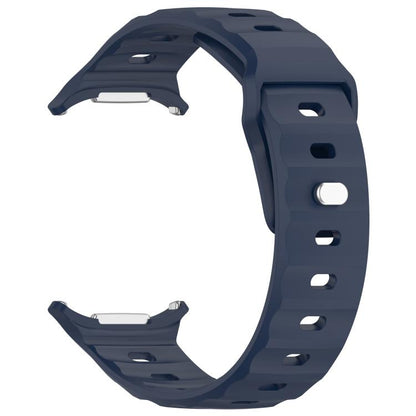For Samsung Galaxy Watch Ultra 47mm / Ultra 2025 Kalebol Square Buckle Silicone Watch Band(Midnight Blue) by Kalebol