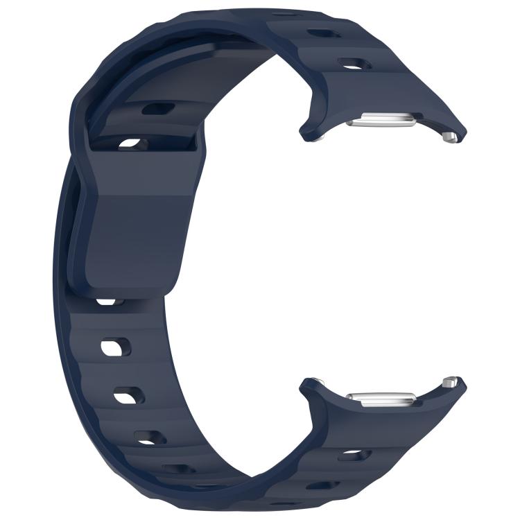 For Samsung Galaxy Watch Ultra 47mm / Ultra 2025 Kalebol Square Buckle Silicone Watch Band(Midnight Blue) by Kalebol