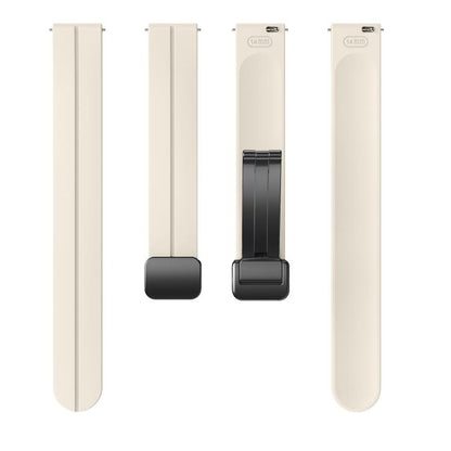 For Garmin Lily 2 14mm Kalebol Magnetic Buckle Silicone Strap(Starlight) by Kalebol