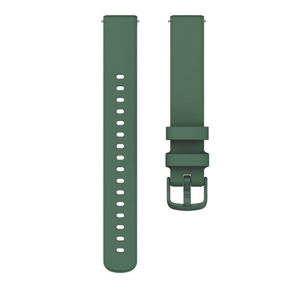 For Garmin Lily 2 14mm Kalebol Pin Buckle Silicone Strap(Dark Night Green) by Kalebol