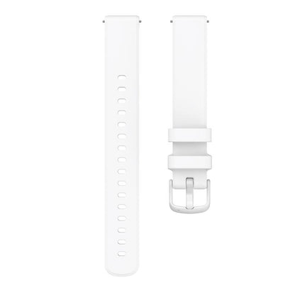 For Garmin Lily 2 14mm Kalebol Pin Buckle Silicone Strap(White) by Kalebol