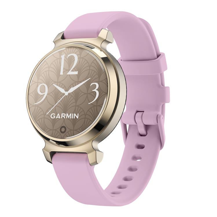 For Garmin Lily 2 14mm Kalebol Pin Buckle Silicone Strap(Hyacinth Purple) by Kalebol