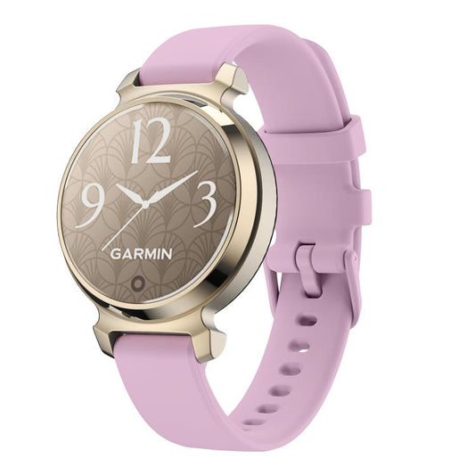 For Garmin Lily 2 14mm Kalebol Pin Buckle Silicone Strap(Hyacinth Purple) by Kalebol