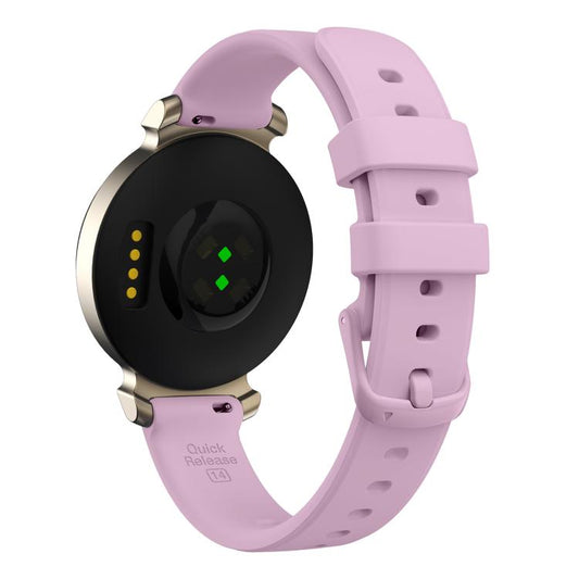 For Garmin Lily 2 14mm Kalebol Pin Buckle Silicone Strap(Hyacinth Purple) by Kalebol