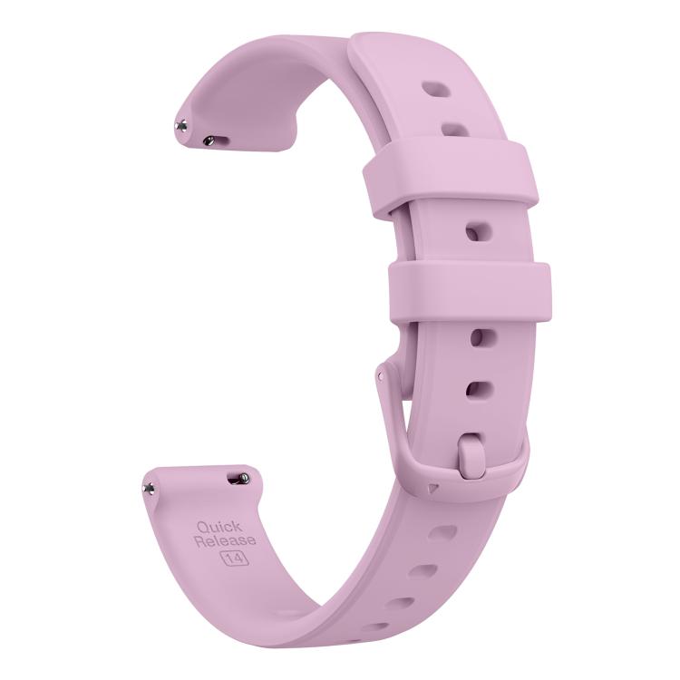 For Garmin Lily 2 14mm Kalebol Pin Buckle Silicone Strap(Hyacinth Purple) by Kalebol