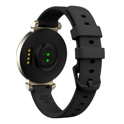 For Garmin Lily 2 14mm Kalebol Pin Buckle Silicone Strap(Black) by Kalebol