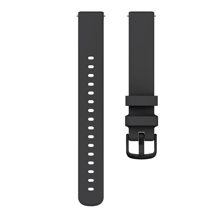 For Garmin Lily 2 14mm Kalebol Pin Buckle Silicone Strap(Black) by Kalebol