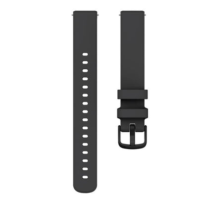 For Garmin Lily 2 14mm Kalebol Pin Buckle Silicone Strap(Black) by Kalebol