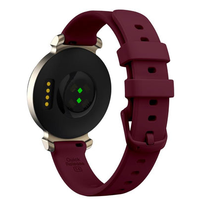 For Garmin Lily 2 14mm Kalebol Pin Buckle Silicone Strap(Wine Red) by Kalebol