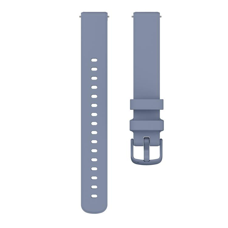 For Garmin Lily 2 14mm Kalebol Pin Buckle Silicone Strap(Blue Grey) by Kalebol