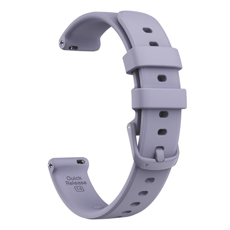 For Garmin Lily 2 14mm Kalebol Pin Buckle Silicone Strap(Roland Purple) by Kalebol