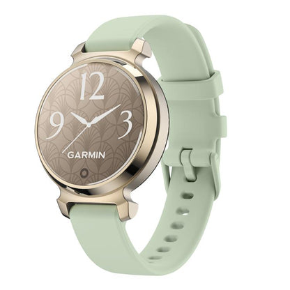 For Garmin Lily 2 14mm Kalebol Pin Buckle Silicone Strap(Light Green) by Kalebol
