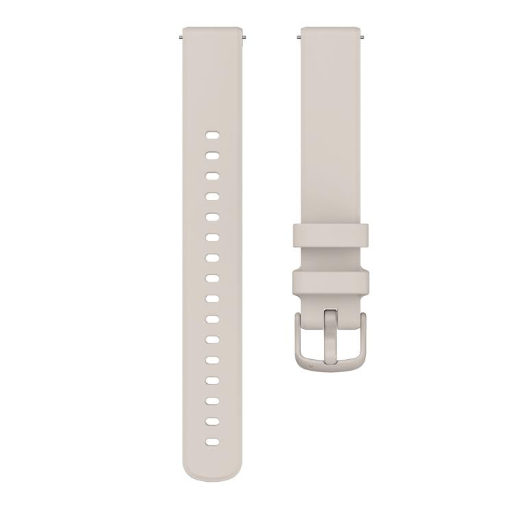 For Garmin Lily 2 14mm Kalebol Pin Buckle Silicone Strap(Sand Grey) by Kalebol