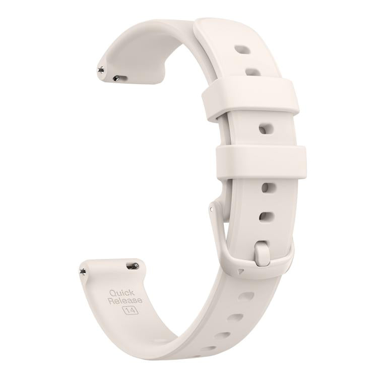 For Garmin Lily 2 14mm Kalebol Pin Buckle Silicone Strap(Starlight) by Kalebol
