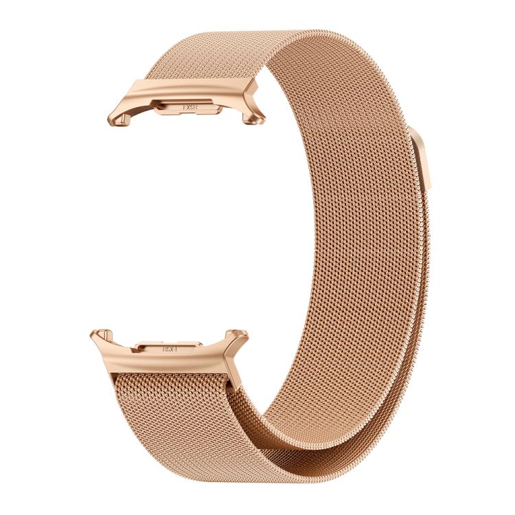 For Samsung Galaxy Watch Ultra 47mm / Ultra 2025 Kalebol Milanese Stainless Steel Watch Band(Rose Gold) by Kalebol