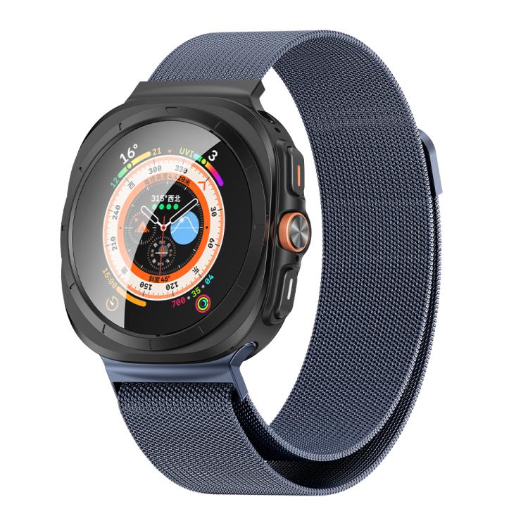 For Samsung Galaxy Watch Ultra 47mm / Ultra 2025 Kalebol Milanese Stainless Steel Watch Band(Space Grey) by Kalebol