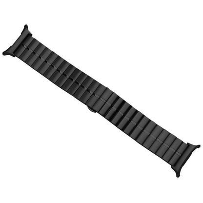 For Samsung Galaxy Watch Ultra 47mm / Ultra 2025 Kalebol One-bead Stainless Steel Watch Band(Black) by Kalebol