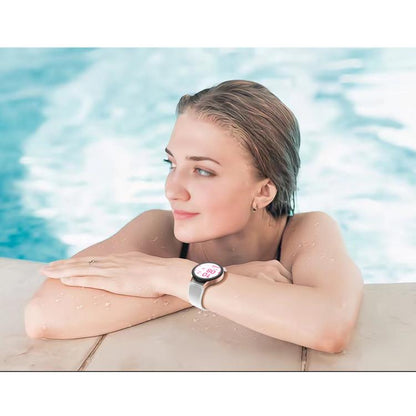 For Samsung Galaxy Watch 7 / 6 / 5 / 4 Kalebol Glacier Transparent Silicone Watch Band(Light Grey) by Kalebol