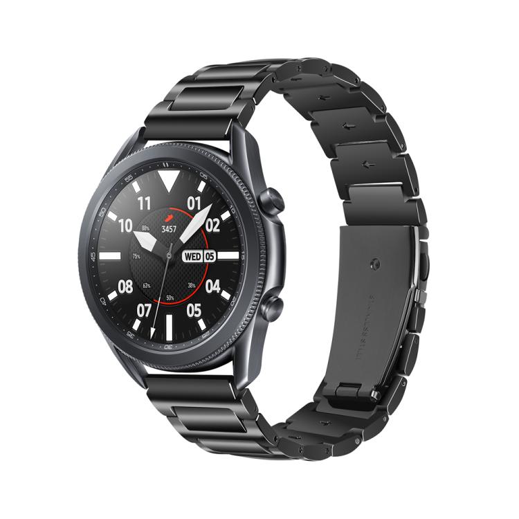 Kalebol 22mm Tooling Metal Zinc Alloy Watch Band(Black) by Kalebol