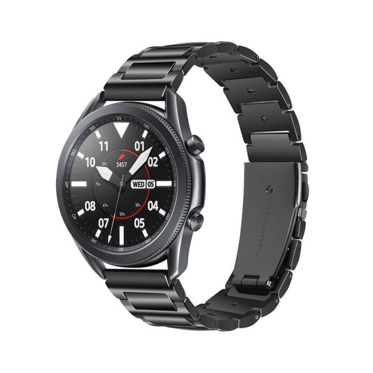 Kalebol 22mm Tooling Metal Zinc Alloy Watch Band(Black) by Kalebol