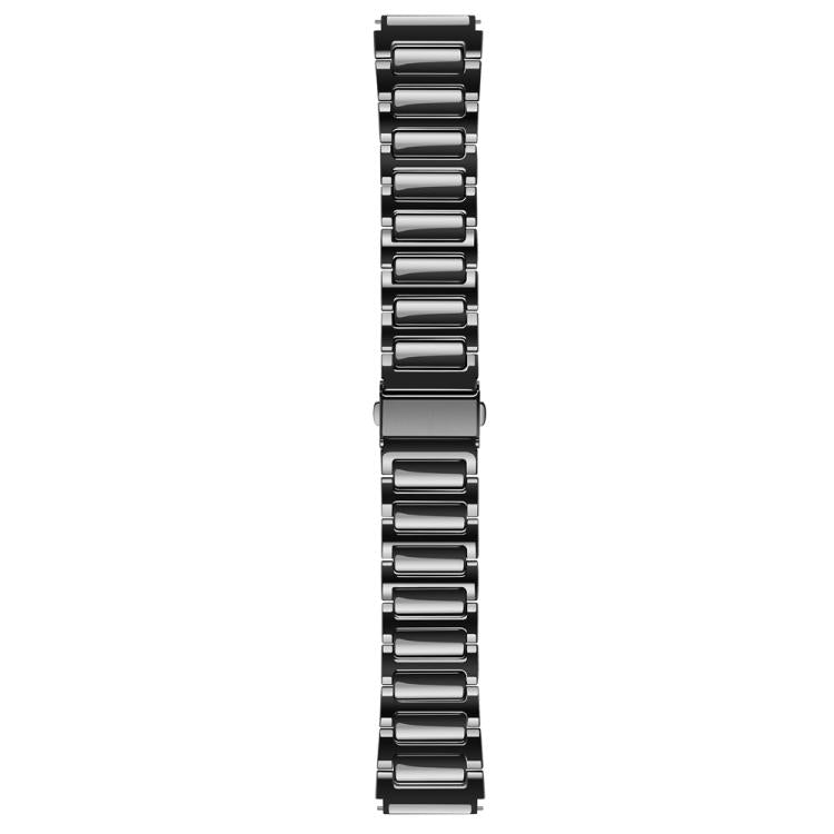 Kalebol 22mm Tooling Metal Zinc Alloy Watch Band(Black) by Kalebol