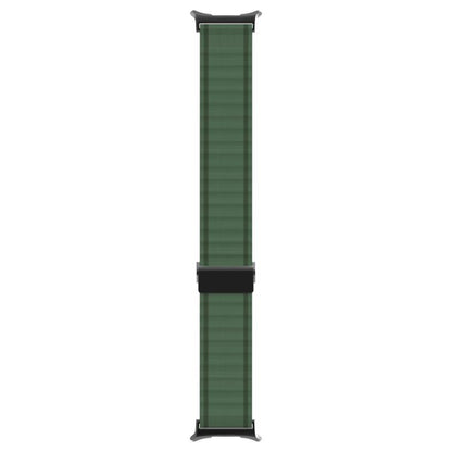 For Samsung Galaxy Watch Ultra 47mm / Ultra 2025 Kalebol Ocean Loop Nylon Braided Watch Band(Army Green) by Kalebol