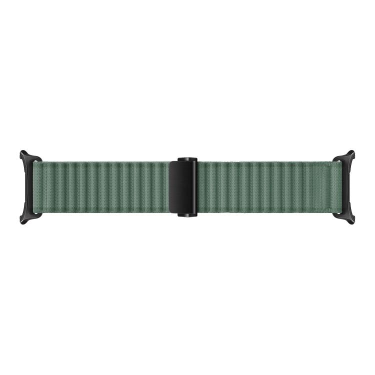 For Samsung Galaxy Watch Ultra 47mm / Ultra 2025 Kalebol Ocean Loop Nylon Braided Watch Band(Army Green) by Kalebol