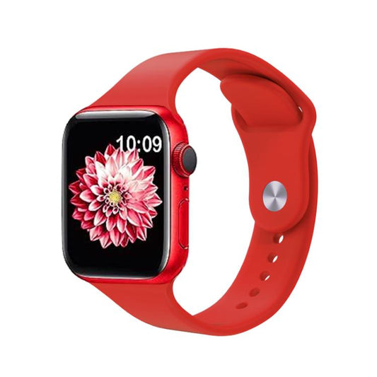 For Apple Watch 42mm / 41mm / 40mm / 38mm Kalebol Reverse Buckle Silicone Watch Band(Red) by Kalebol