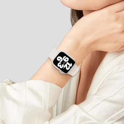 For Apple Watch 42mm / 41mm / 40mm / 38mm Kalebol Reverse Buckle Silicone Watch Band(Green) by Kalebol