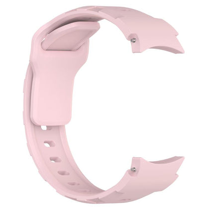 For Samsung Galaxy Watch 5 Pro / 6 / 7 Kalebol Armor Silicone Watch Band(Pink) by Kalebol