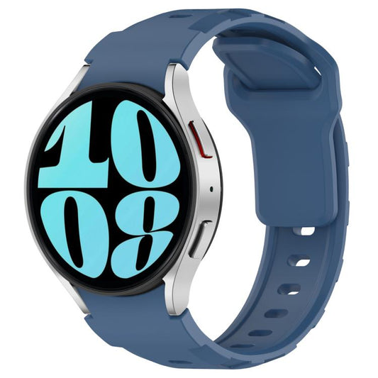 For Samsung Galaxy Watch 5 Pro / 6 / 7 Kalebol Armor Silicone Watch Band(Official Dark Blue) by Kalebol