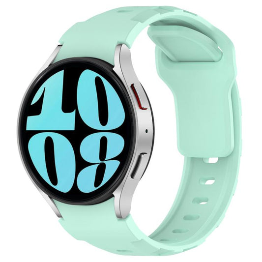 For Samsung Galaxy Watch 5 Pro / 6 / 7 Kalebol Armor Silicone Watch Band(Teal) by Kalebol