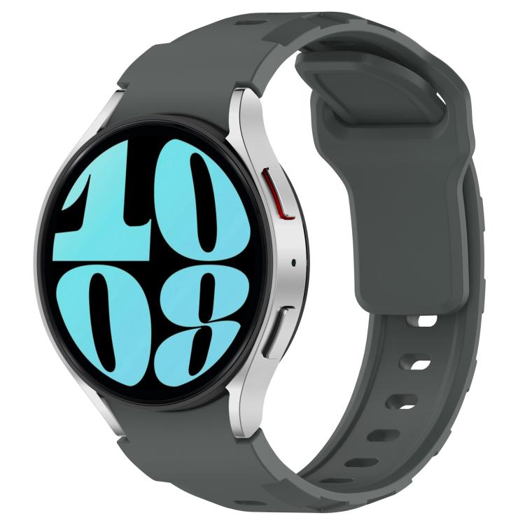 For Samsung Galaxy Watch 5 Pro / 6 / 7 Kalebol Armor Silicone Watch Band(Space Grey) by Kalebol