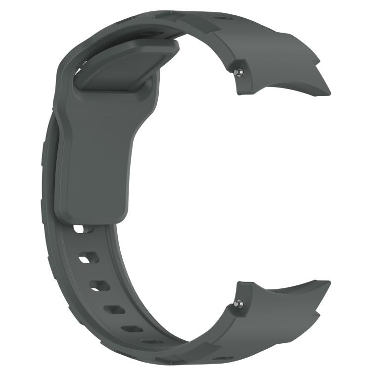 For Samsung Galaxy Watch 5 Pro / 6 / 7 Kalebol Armor Silicone Watch Band(Space Grey) by Kalebol