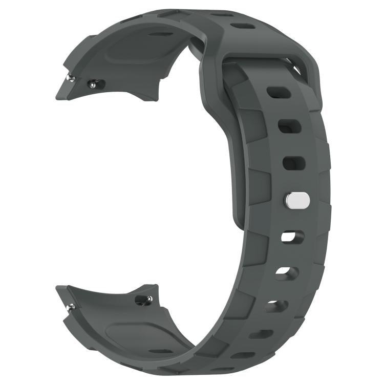 For Samsung Galaxy Watch 5 Pro / 6 / 7 Kalebol Armor Silicone Watch Band(Space Grey) by Kalebol