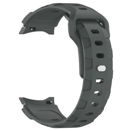 For Samsung Galaxy Watch 5 Pro / 6 / 7 Kalebol Armor Silicone Watch Band(Space Grey) by Kalebol