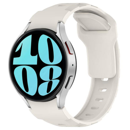 For Samsung Galaxy Watch 5 Pro / 6 / 7 Kalebol Armor Silicone Watch Band(Starlight) by Kalebol