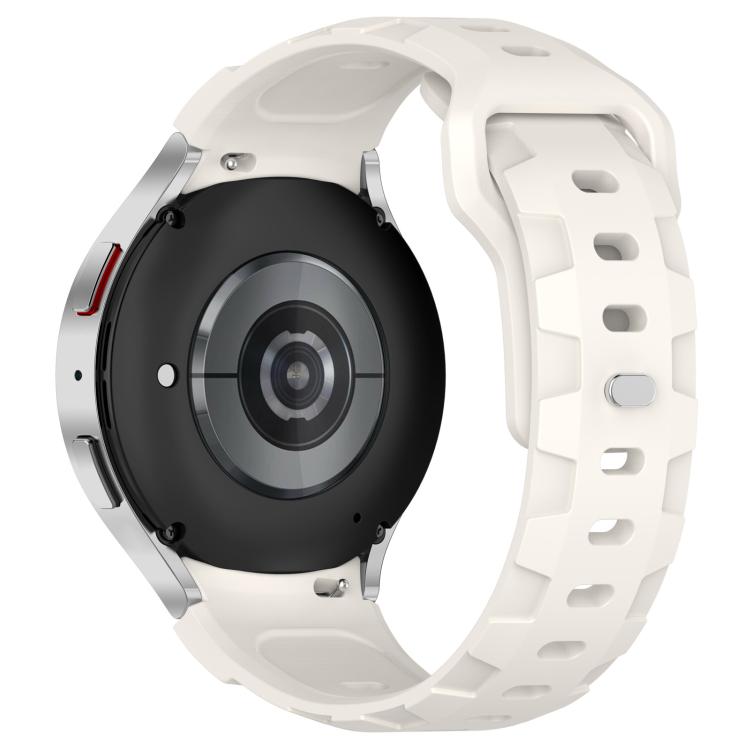 For Samsung Galaxy Watch 5 Pro / 6 / 7 Kalebol Armor Silicone Watch Band(Starlight) by Kalebol