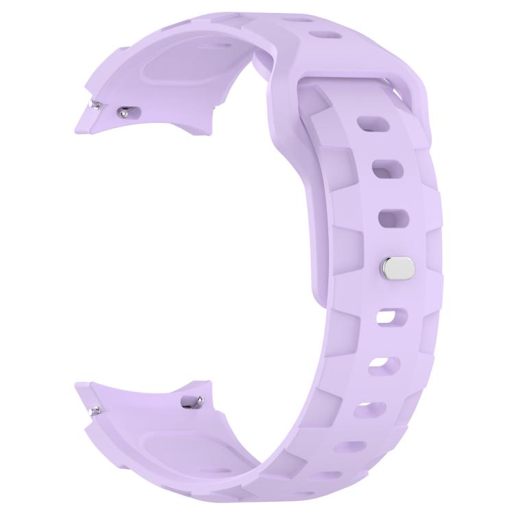 For Samsung Galaxy Watch 5 Pro / 6 / 7 Kalebol Armor Silicone Watch Band(Purple) by Kalebol